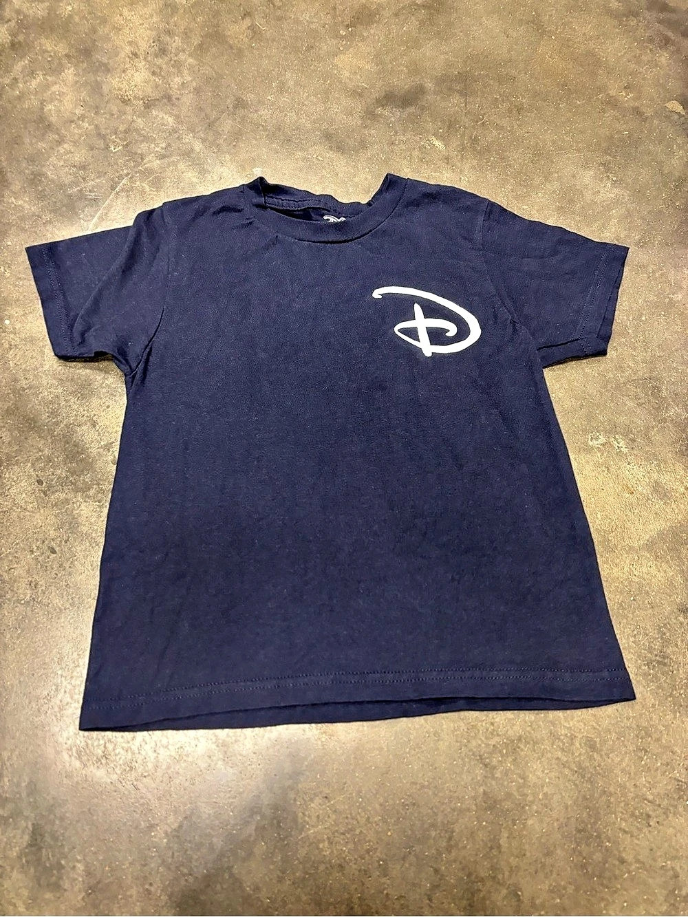 Disney Logo Short Sleeve Tee in Blue